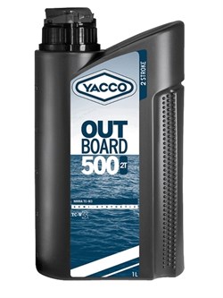Масло YACCO Outboard 500 1 л двухтактное полусинт. - фото 23960