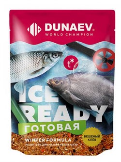 Прикормка Dunaev iCE Ready 0,5кг Мотыль - фото 36454