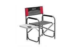 Кресло Nisus Maxi директорское серый/красный/черный со столиком - фото 57975