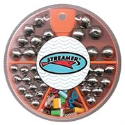 Набор грузил Streamer шар №5 1,0-4,0гр с кембриками