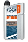 Масло YACCO Outboard 100 2 л двухтактное минерал.