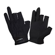 Перчатки Tsuribito SFG-8016 цвет черный (3 открытых пальцев)