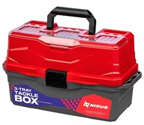 Ящик Nisus Tackle Box трехполочный (Красный)