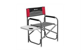 Кресло Nisus Maxi директорское серый/красный/черный со столиком