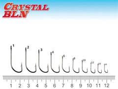 Крючки Fantom SW-1123-1 Crystal BLN 12 (10шт.)
