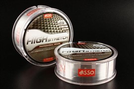 Флюорокарбон ASSO Fluorocarbon High Stretch  50м 0.156мм тест 2кг